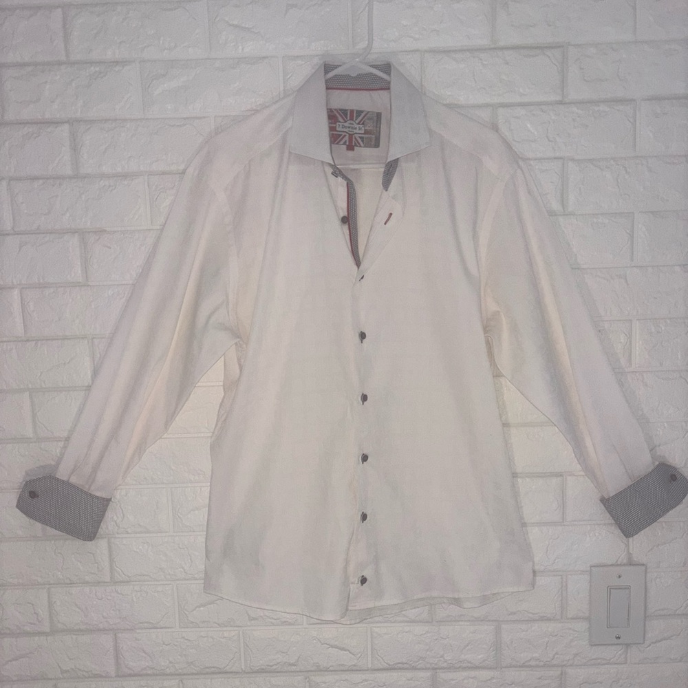 Men’s 7 Downie St. Button Down Long Sleeve Shirt Size Medium
